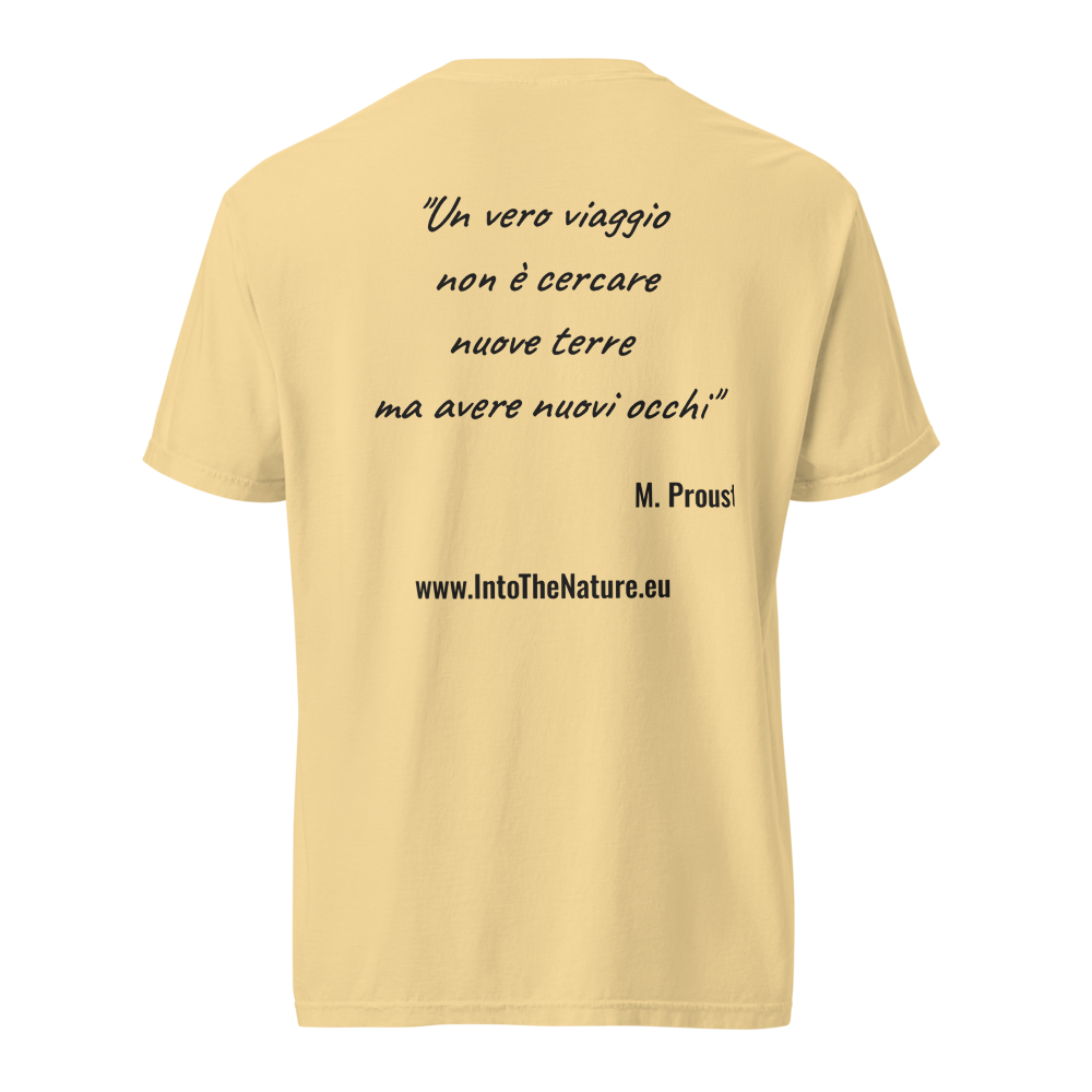 T-shirt IntoTheNature_butter di Mic - retro