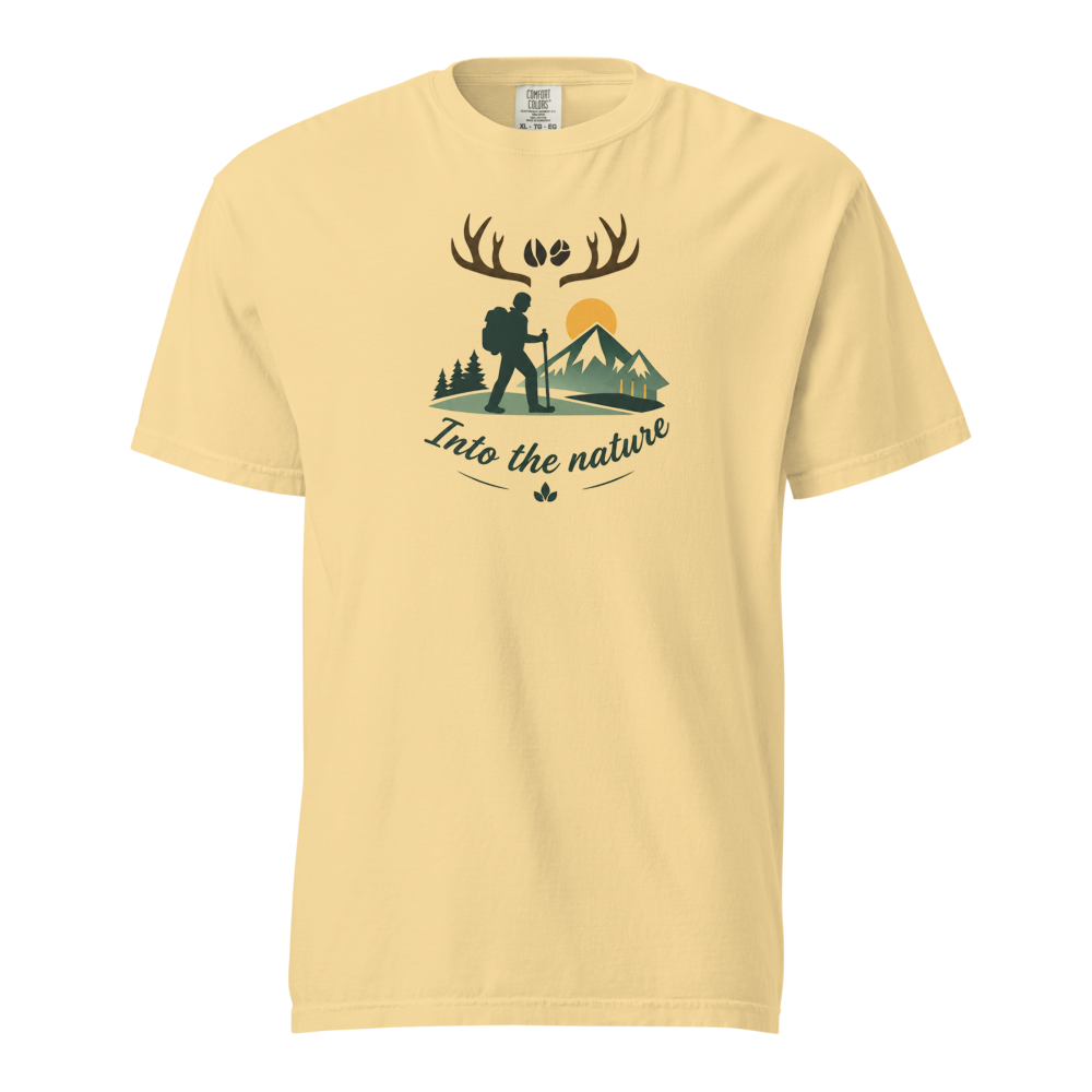 T-shirt IntoTheNature_butter di Mic